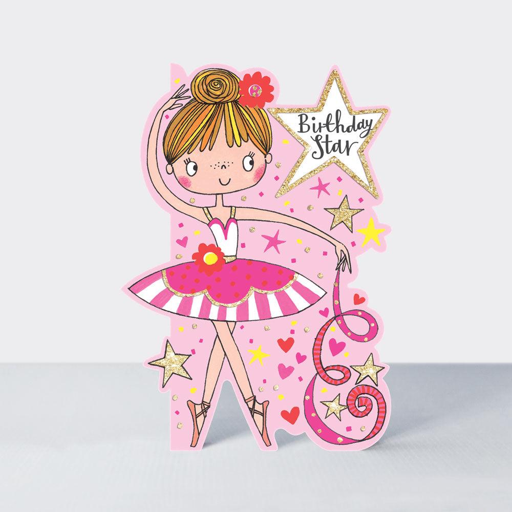 Rachel Ellen Čestitka za rođendan Birthday Star Ballerina