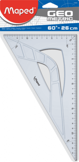MAPED Trougao 26cm60 geometric