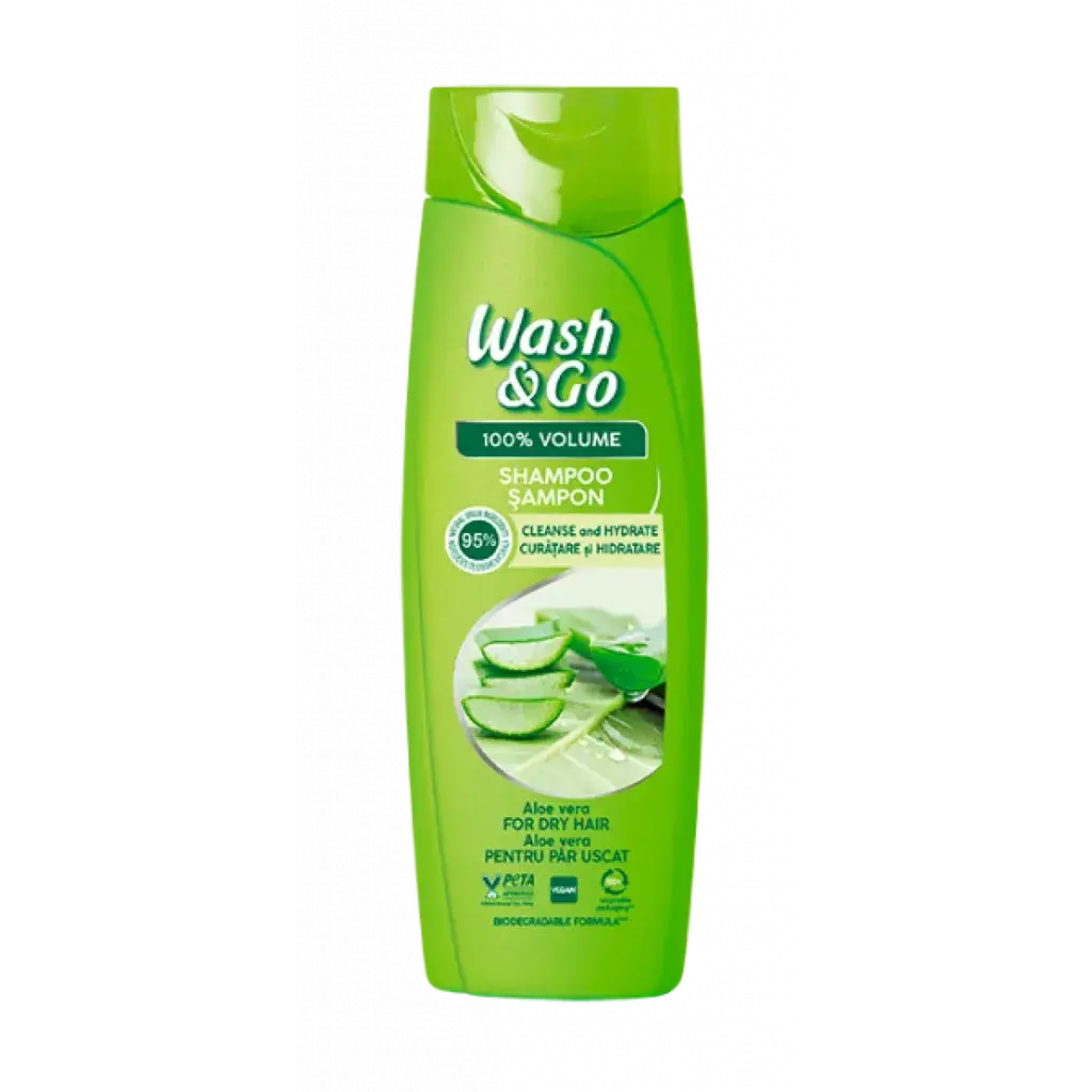Wash&Go Šampon za kosu ALOE VERA, 180ml