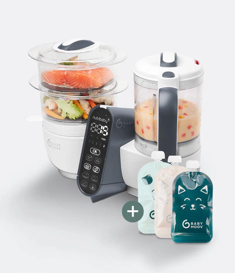 Babymoov Aparat za pripremu hrane Nutribaby+ 6u1, Beli