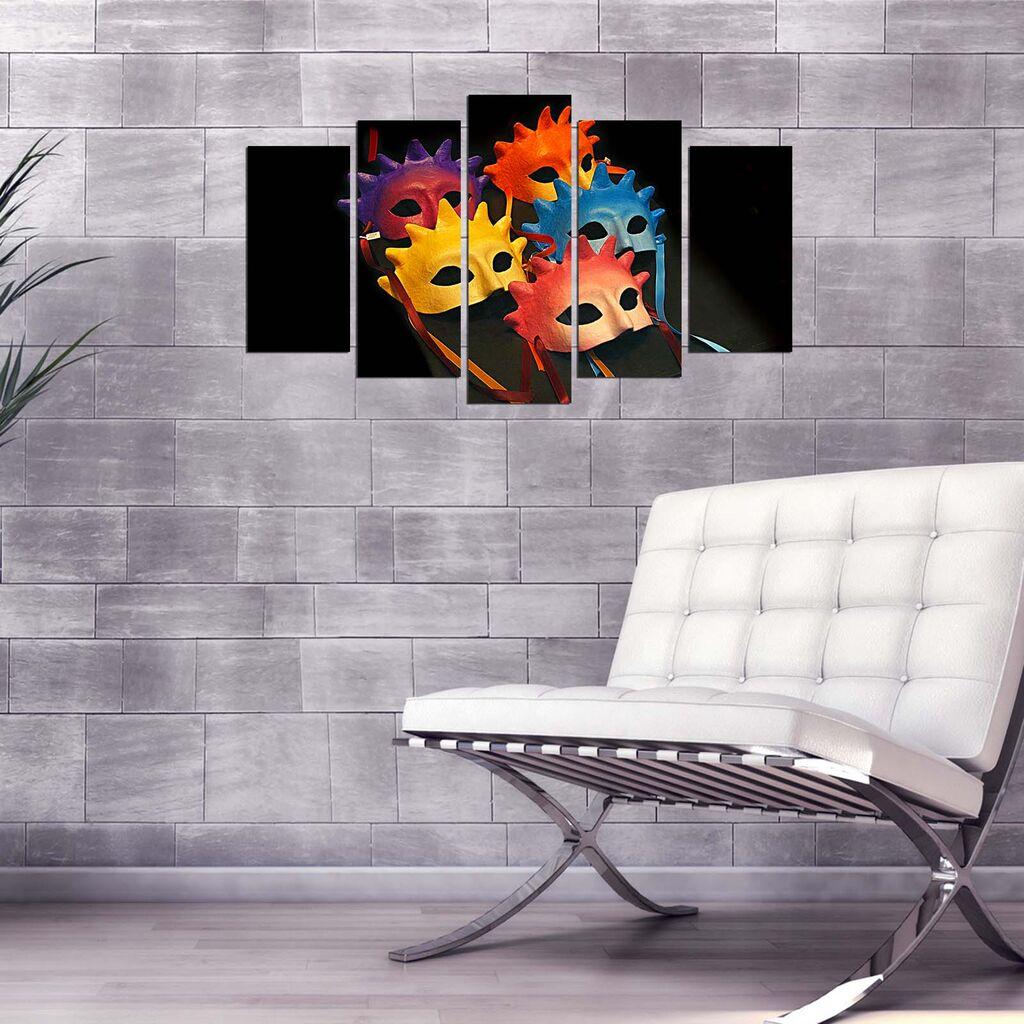 Wallity Set Slika 5MX-44, 5 Delova