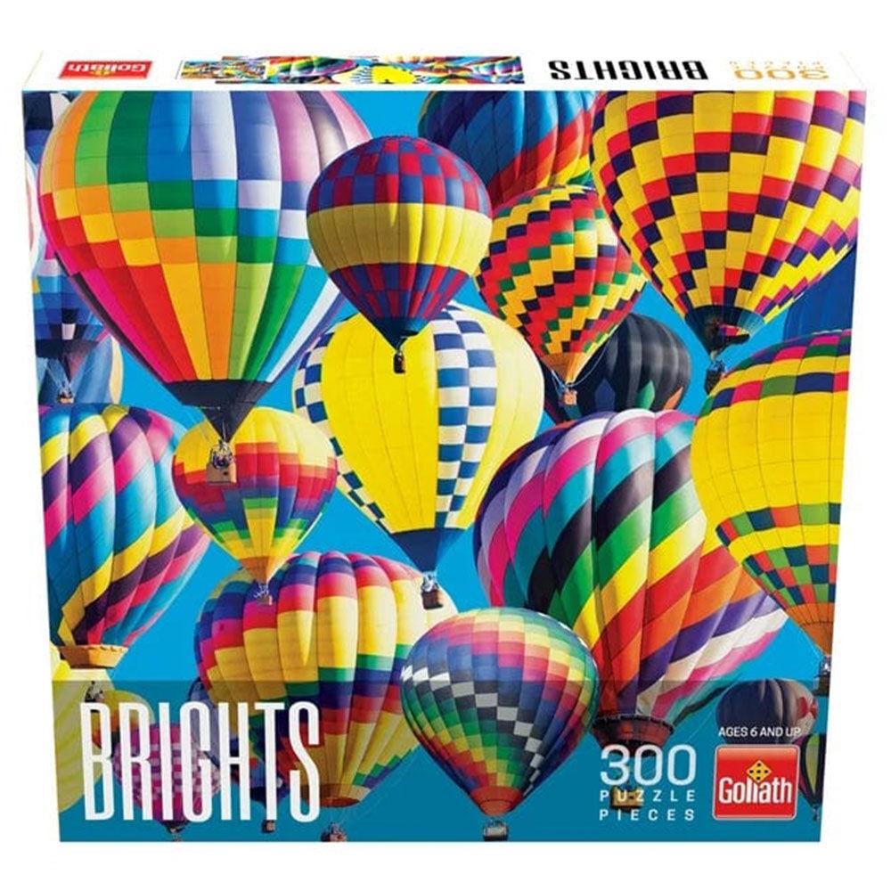 Goliath Puzzle Brights Baloni na topao vazduh, 300 delova