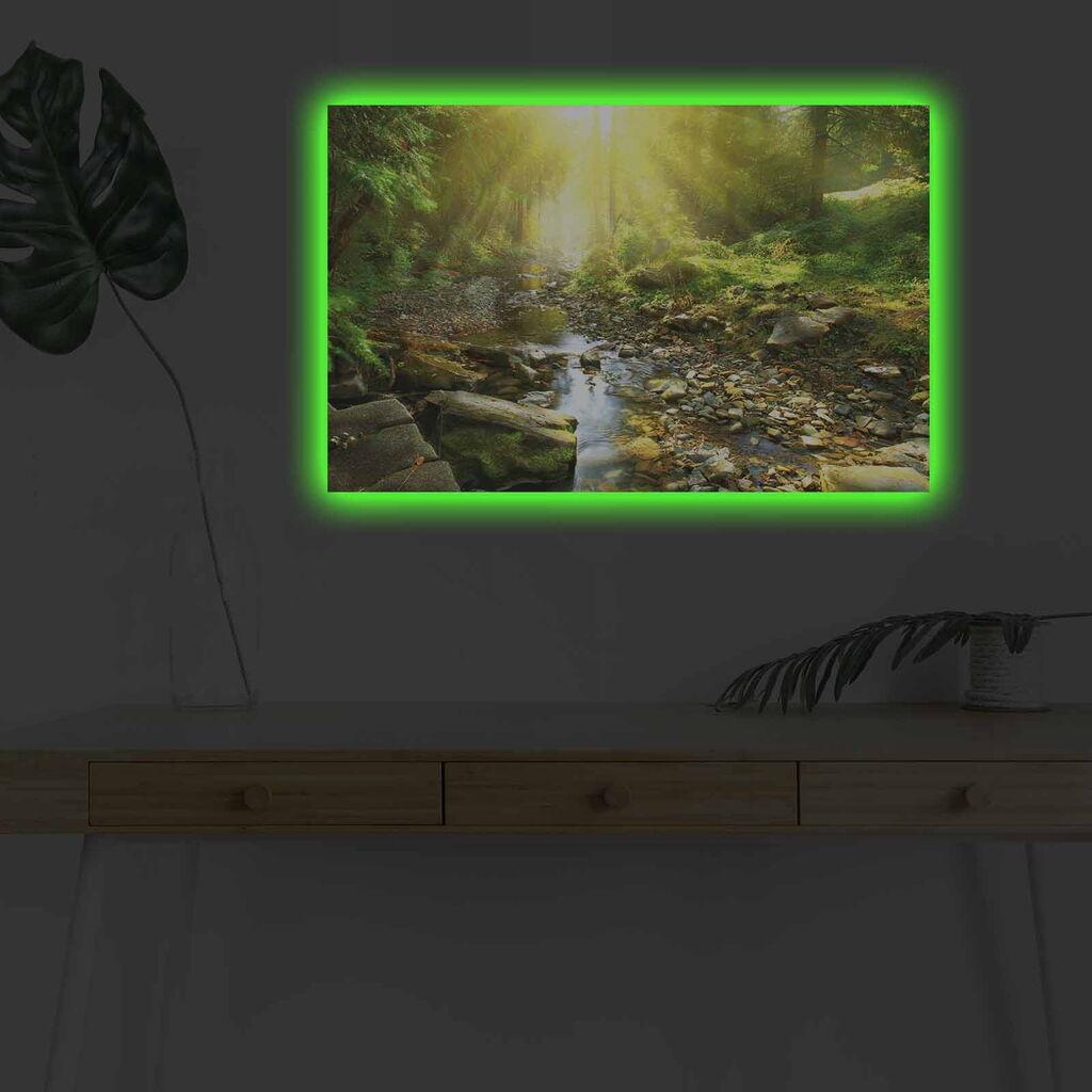 Wallity Slika sa LED osvetljenjem 4570DHDACT-119, 45x70 cm