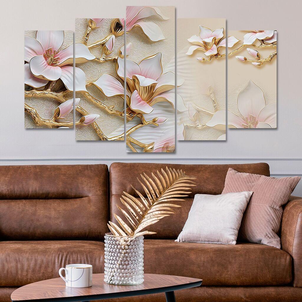 Wallity Set Slika 5MDF4589, 5 Delova