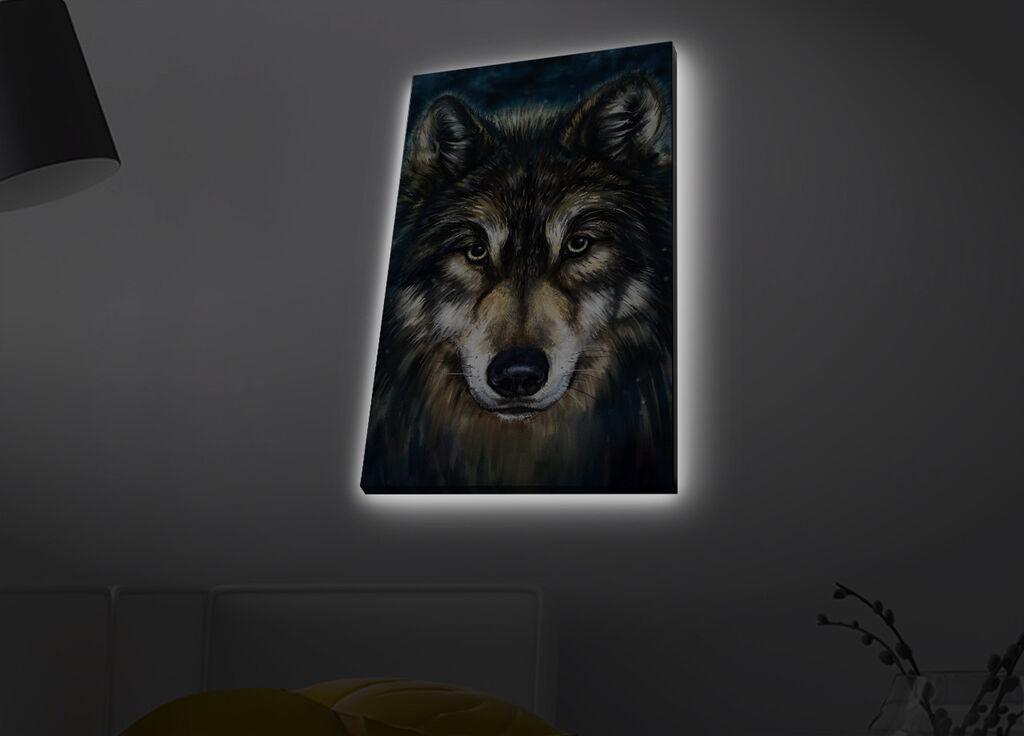 Wallity Slika sa LED osvetljenjem 4570MDACT-055, 45x70 cm