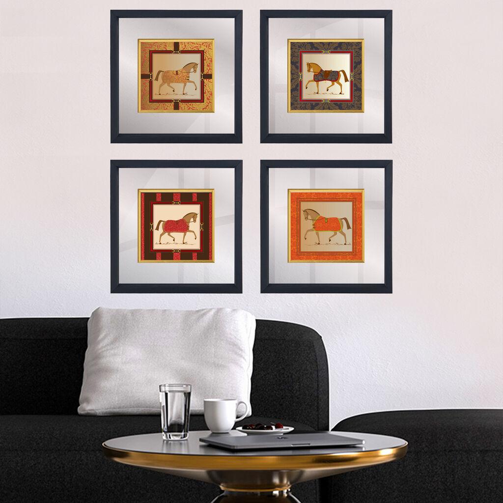 Wallity Set uramljenih slika CAM5666, 4 Dela