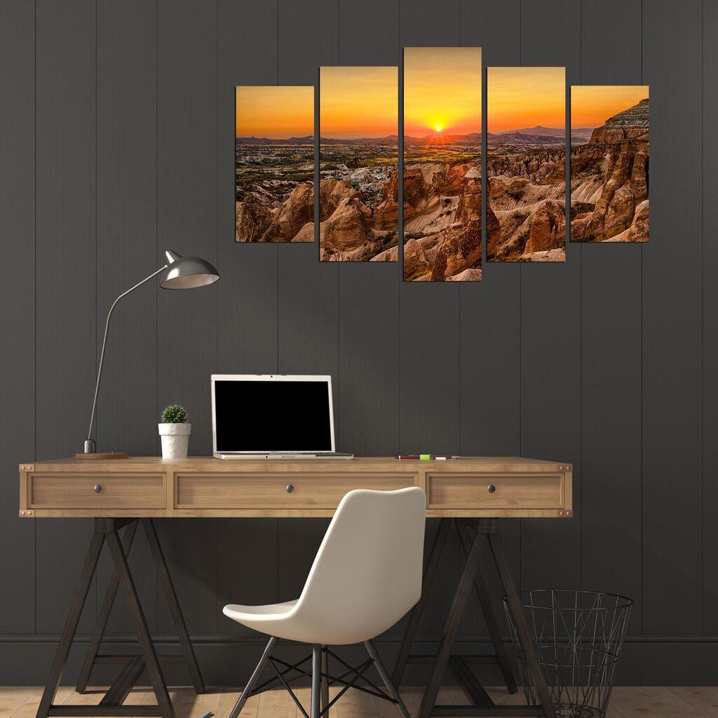 Wallity Set Slika 5KPDMDF-1, 5 Delova