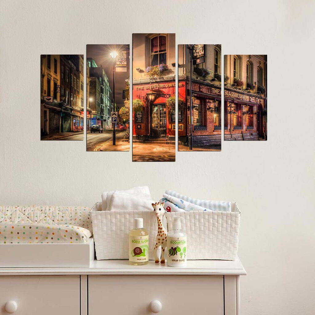 Wallity Set Slika 5MX-82, 5 Delova