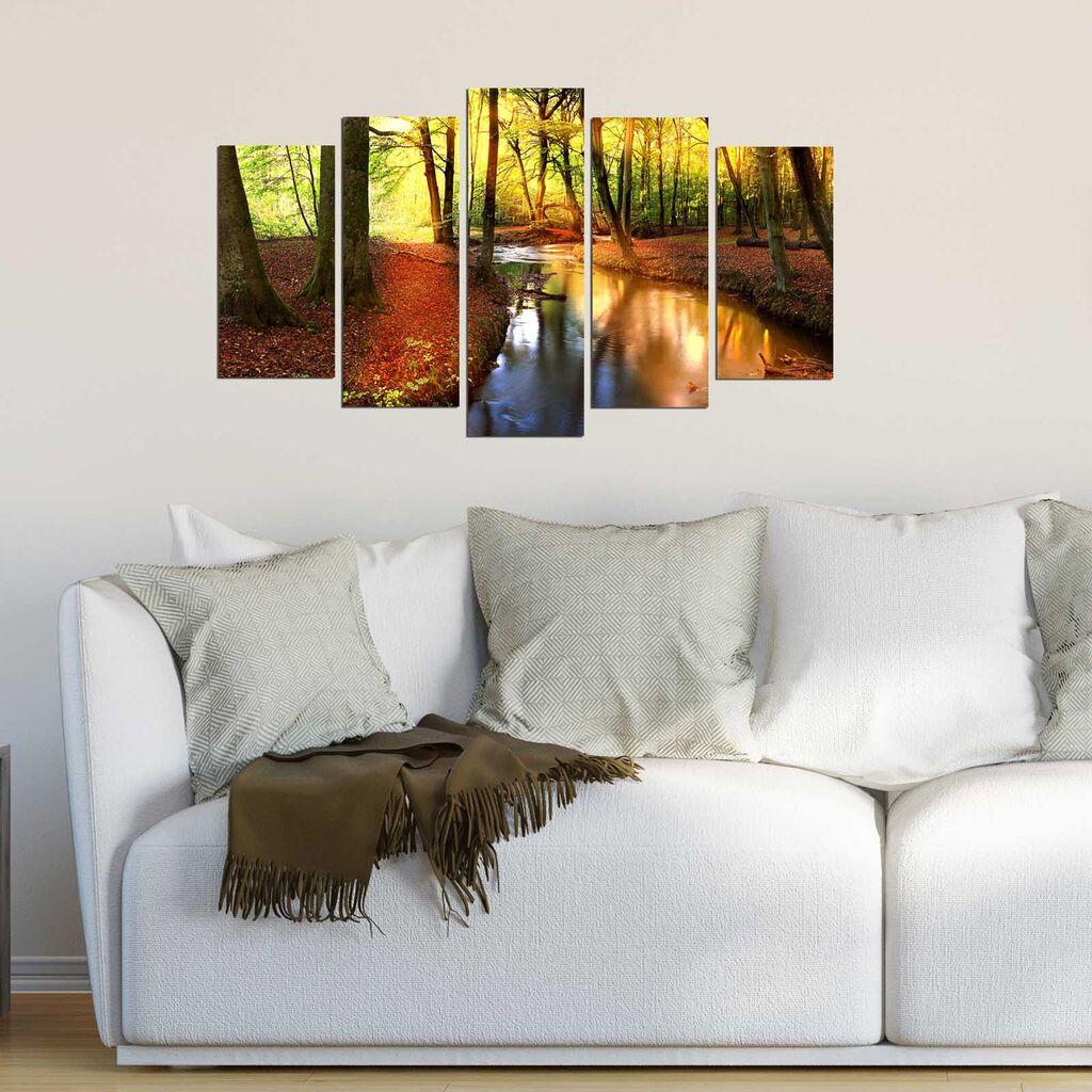 Wallity Set Slika 5MX-29, 5 Delova