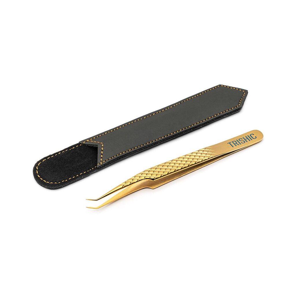 Trishic Volumen pinceta Slim, Zlatne boje