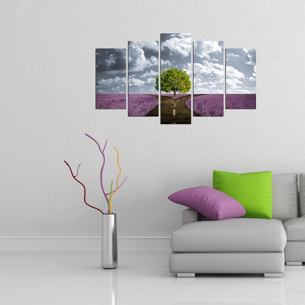 Wallity Set Slika 5MX-72, 5 Delova