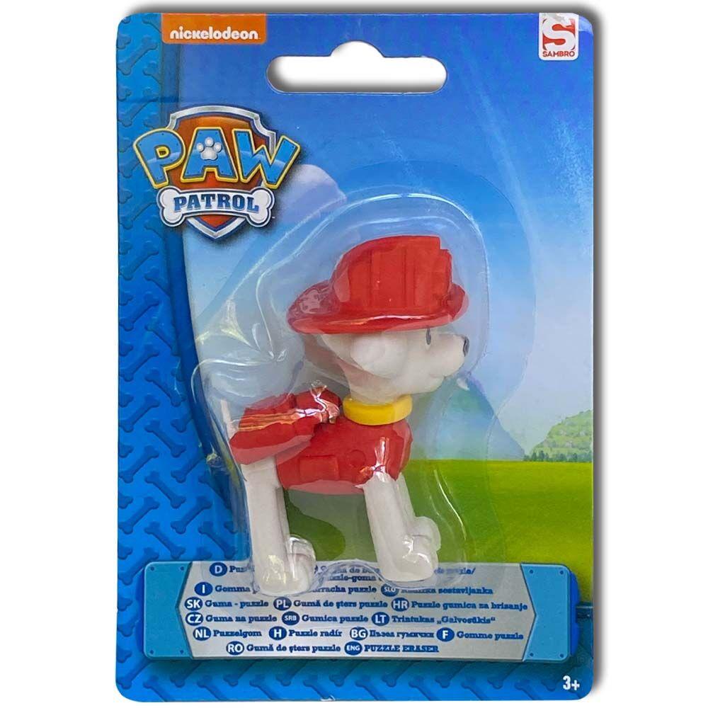 Paw Patrol Gumica za brisanje Marshal, Crveno-bela