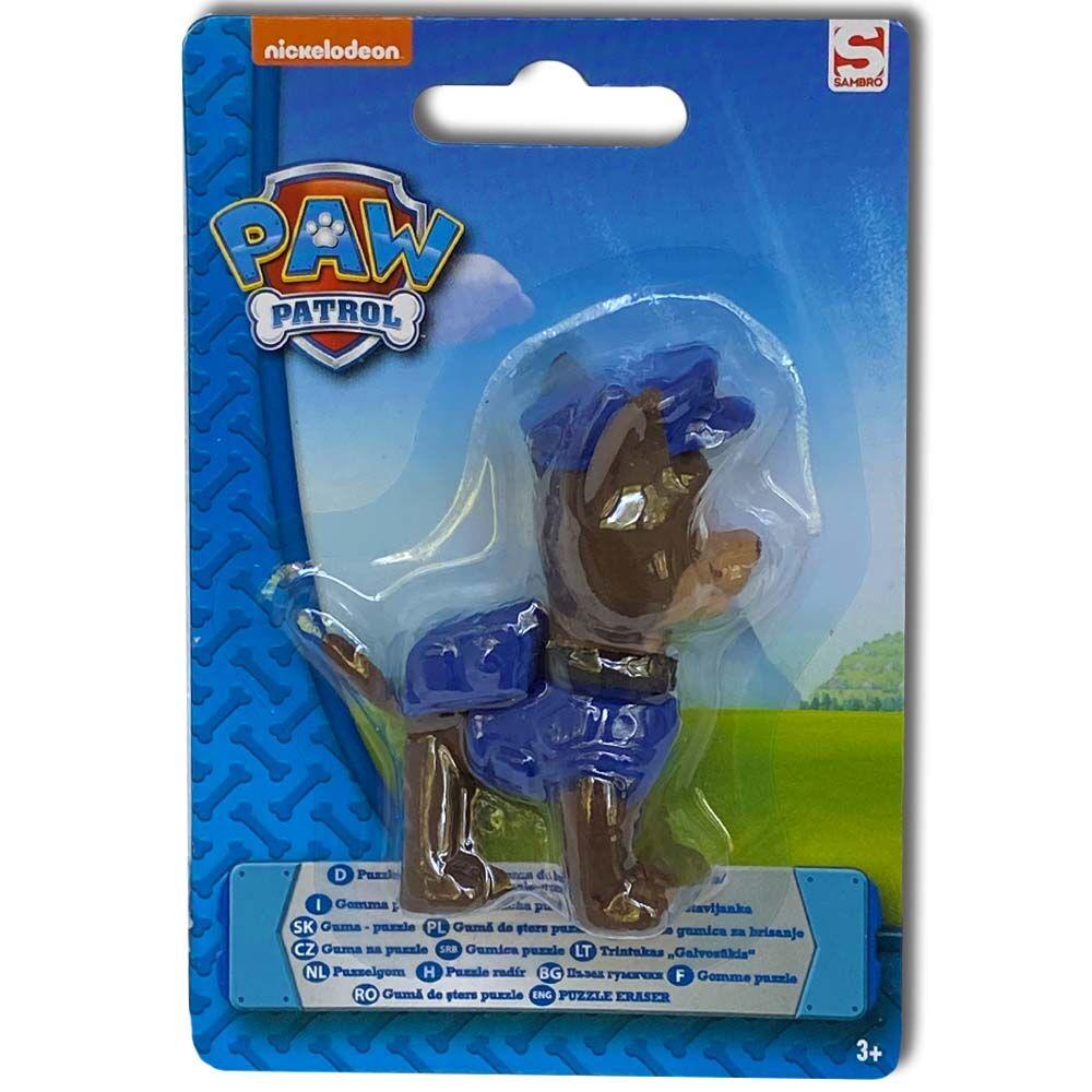 Paw Patrol Gumica za brisanje Chase, Plava