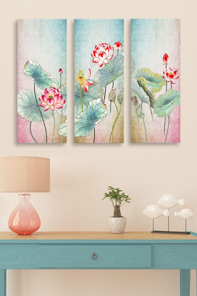 Wallity Set slika MDF0037, 3 Dela