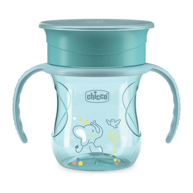 Chicco Čaša za bebe No Spill Perfect 360 stepeni, 200 ml, Plava