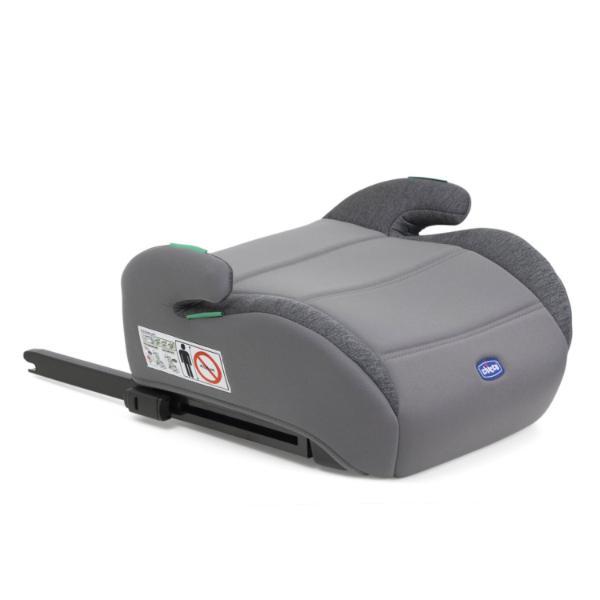 Chicco Auto sedište A-S Quasar Fix I-Size 2025, 126-150cm, Sivo