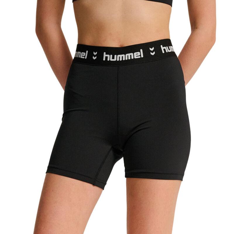 Hummel Ženski šorts Hmlpulse Mid Waist, Crni