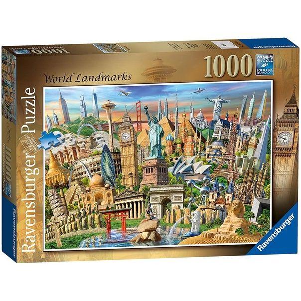 Ravensburger Slagalica Svetske znamenitosti, 1000 delova