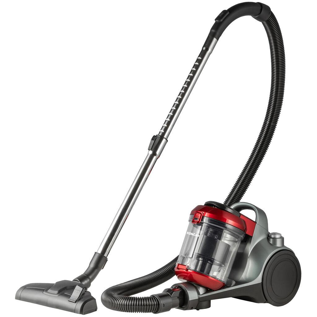 Končar Usisivač sa posudom US700C2C, 700W, 2.5l,  Crveni