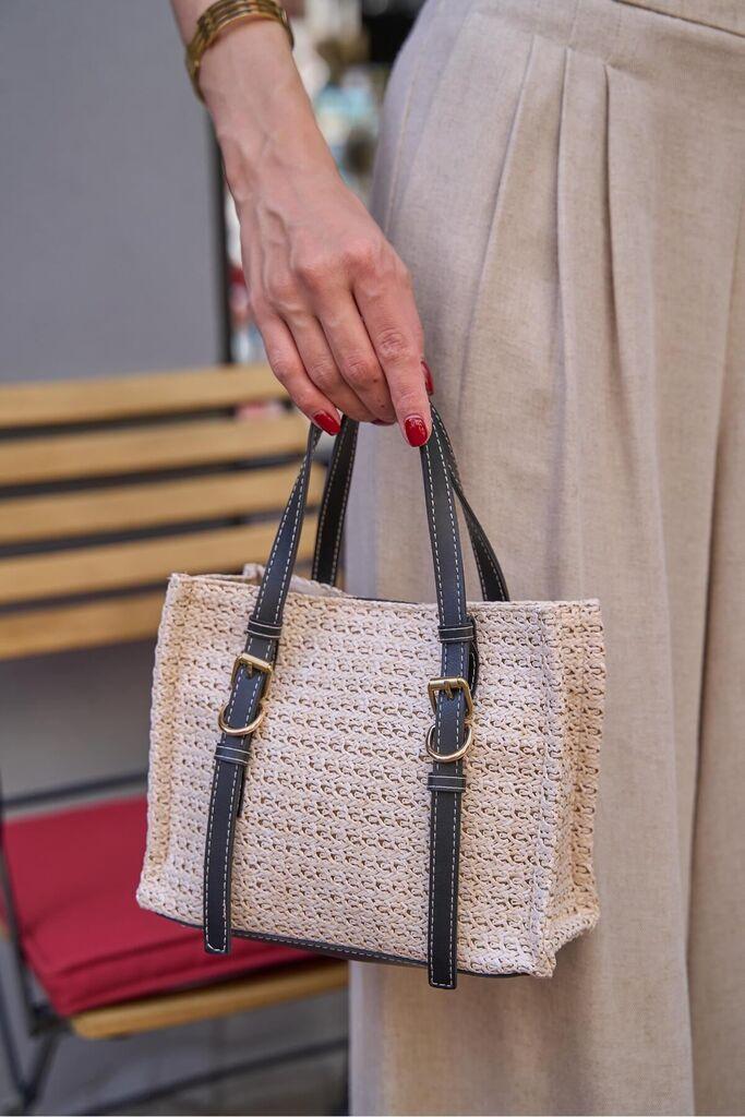 Madamra Ženska torbica MK1020225SV10-020, Krem-braon