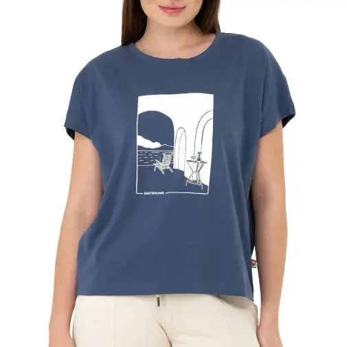 Eastbound Ženska majica Santa, Plava