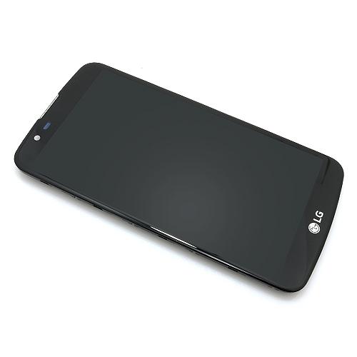 LCD Panel za LG K10/K420N + touchscreen + okvir, Crni