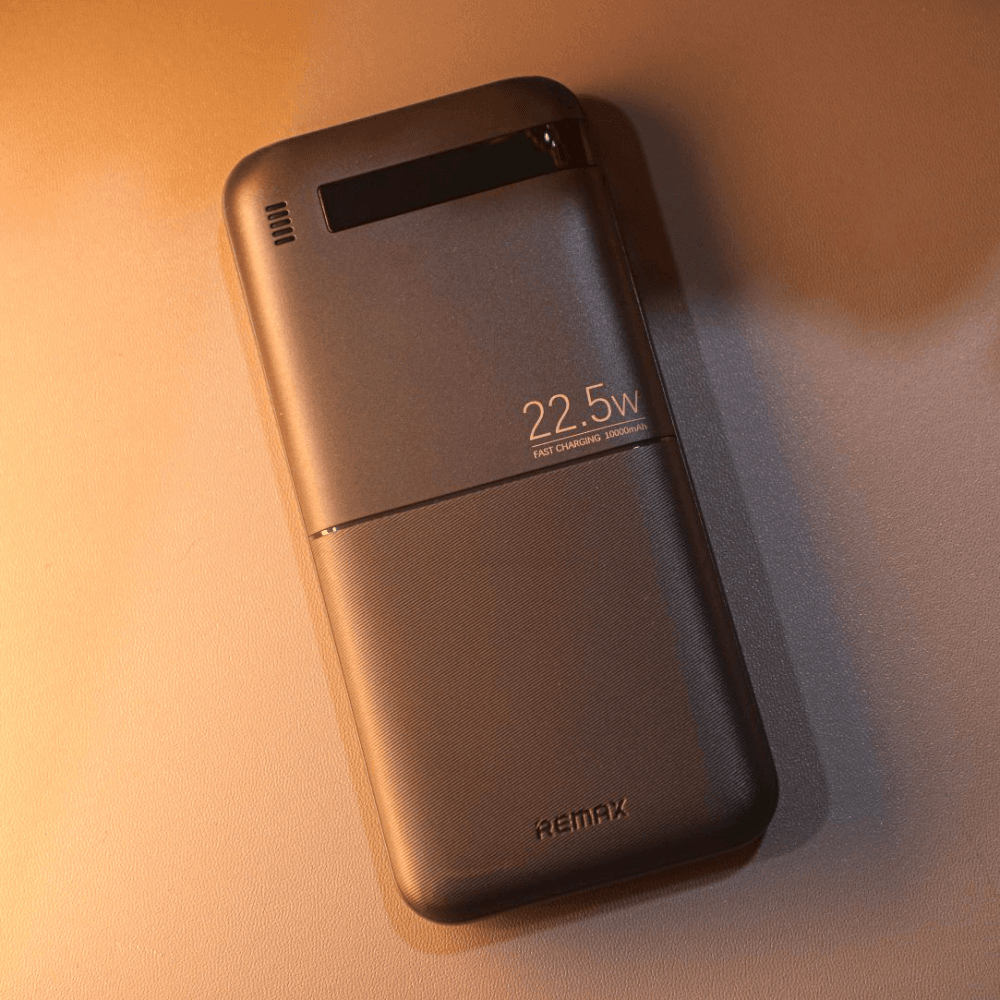 Power Bank REMAX Piloteer Series RPP-71 20W+22.5W Fast Charging 10000mAh , Crna