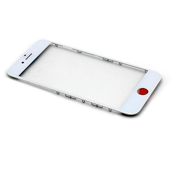 Staklo touch screen-a za Iphone 8/Iphone SE 2020 + okvir (Crown Quality) , Belo