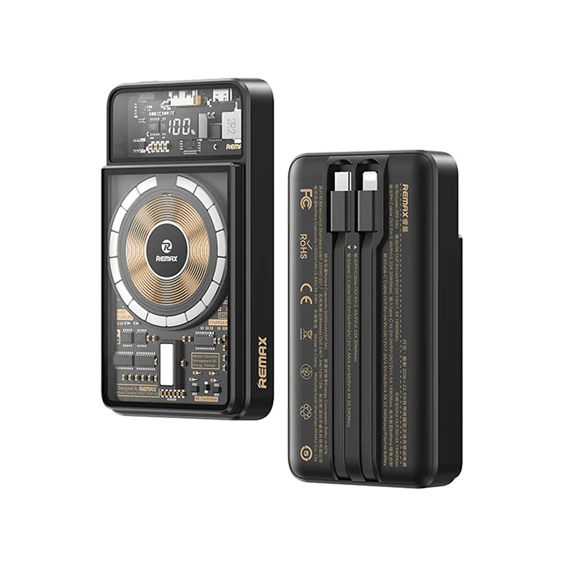 Power Bank REMAX Phantom Series RPP-580 PD 20W+QC 22.5W 10000mAh , Crna