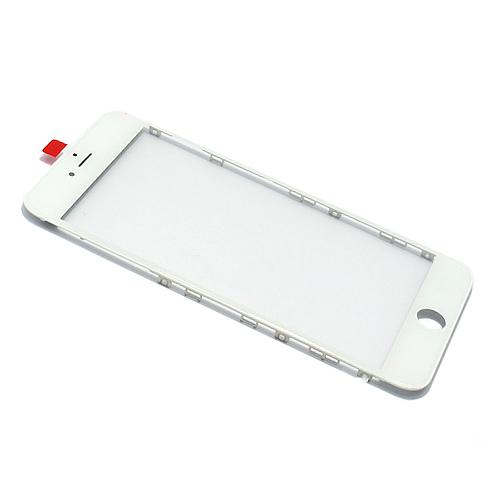 Staklo touch screen-a za Iphone 6S PLUS sa frejmom + oca , Belo