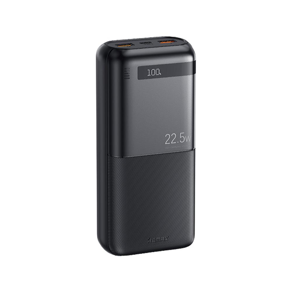 Power Bank REMAX Piloteer 20W PD+22.5W QC 20000mAh RPP-72 , Crna