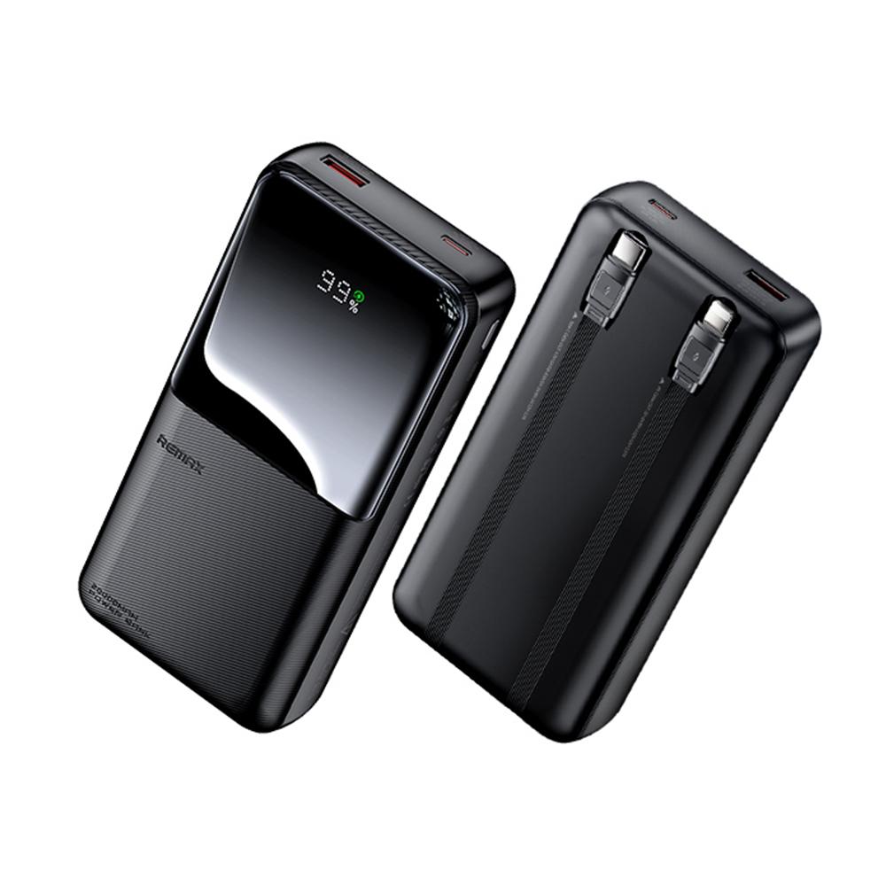 Power Bank REMAX Cynlle 20W PD+22.5W QC 20000mAh RPP-680 , Crna