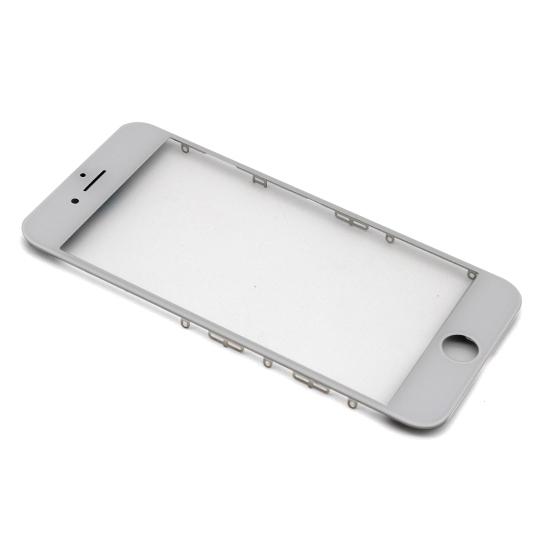Staklo touch screen-a za Iphone 7 + okvir + OCA stiker (Crown Quality) , Belo