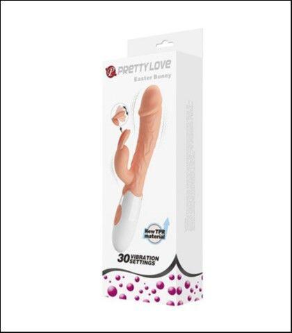 Pretty Love Multifunkcionalni vibrator Easter Bunny, 19cm