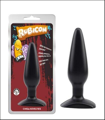 Chisa Analni plug Medium, Crni