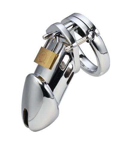 Metalni Kavez za penis cb6000, Srebrne boje