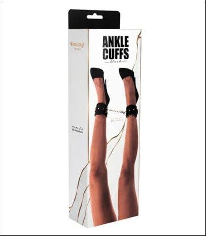 Lisice za noge Ankle Cuffs, Crne