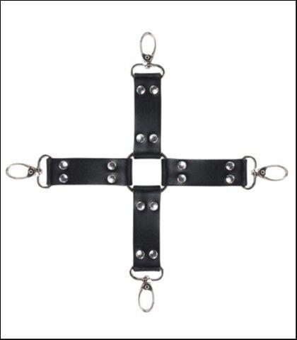 BDSM veza Hogtie, Crna