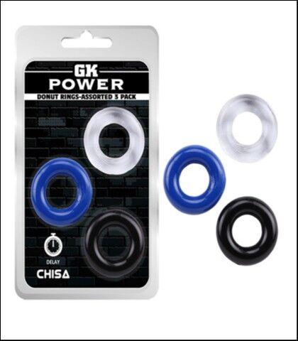 Chisa Set prstenja za penis, 3 komada