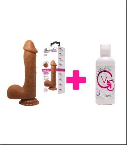 Set Realistični dildo Johnson i Lubrikant