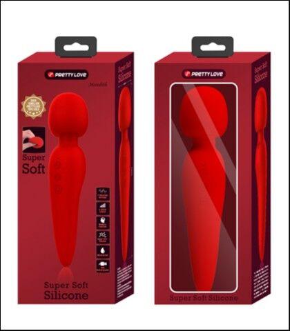 Pretty Love Masažer za klitoris Meredith, Crveni