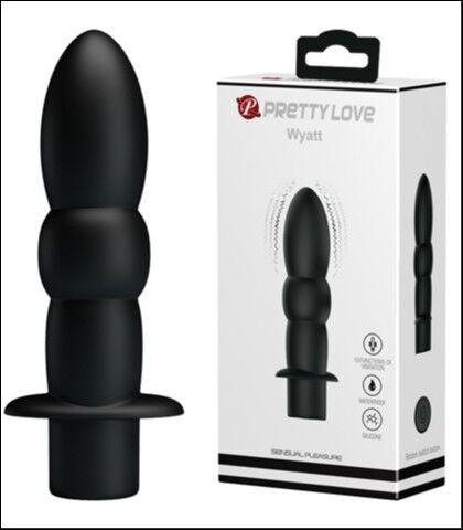 Pretty Love Analni vibrator Wyatt, Crni