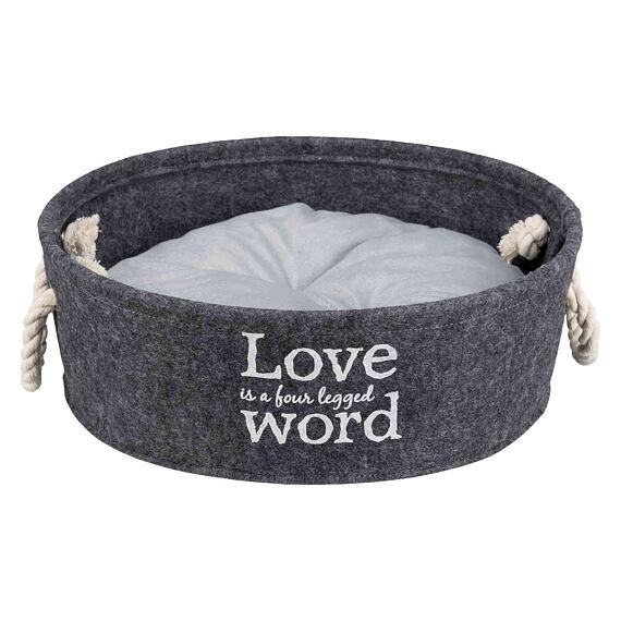 TRIXIE Ležaljka za pse Lian, 45 cm, Siva