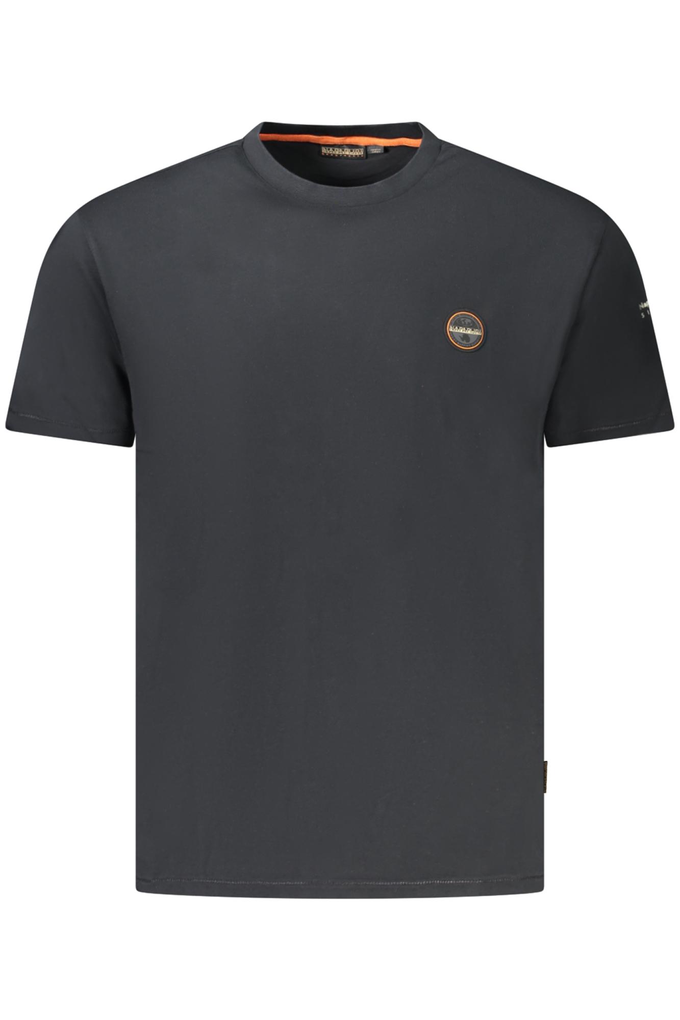 NAPAPIJRI Muška majica NP0A4I3NSBADGESS_NE041, Crna