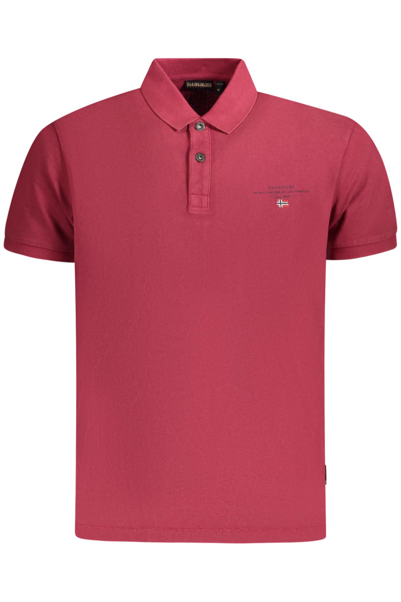 NAPAPIJRI Muška polo majica NP0A4GDLELBASSS4_ROR1E, Bordo