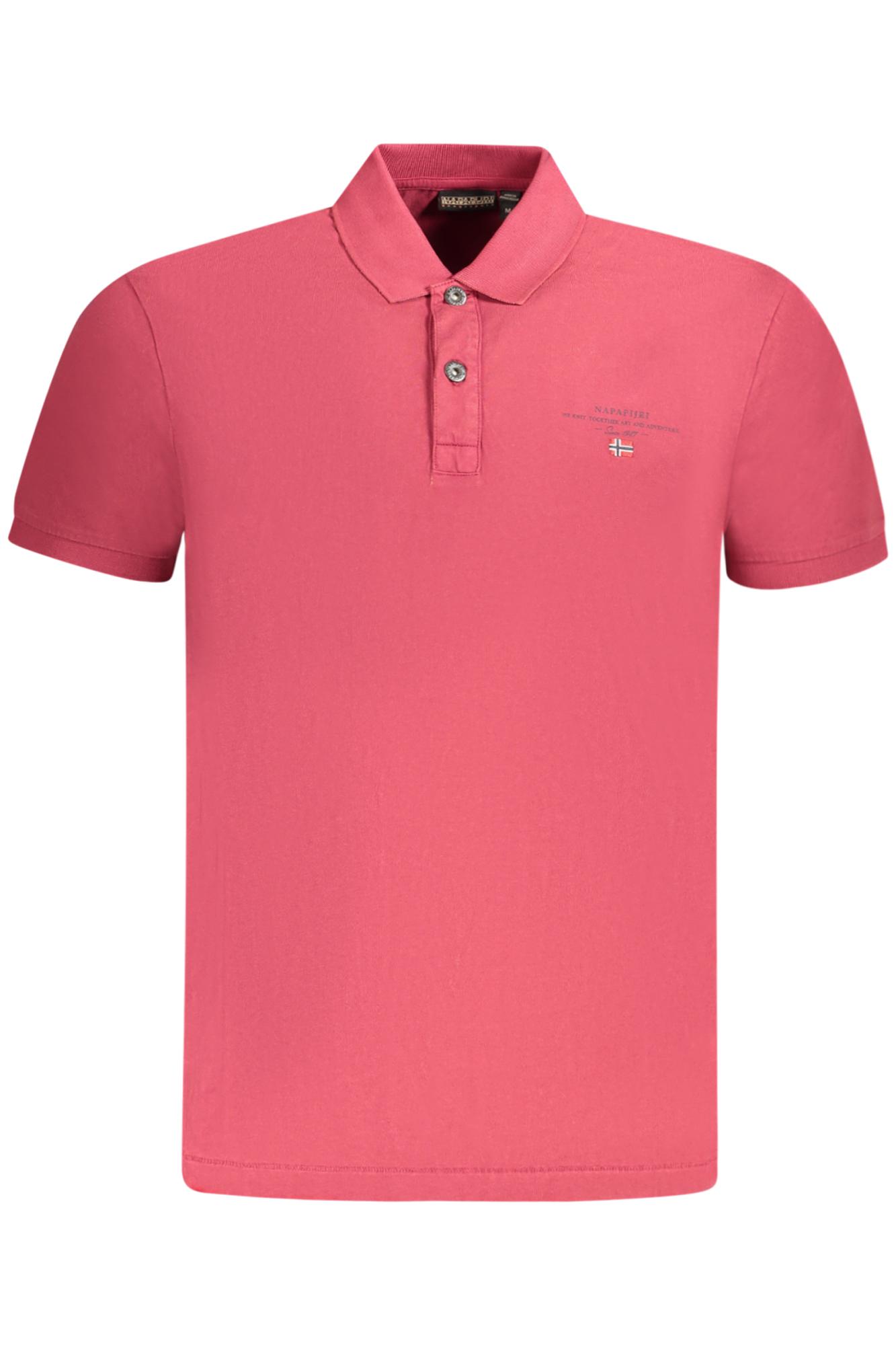 NAPAPIJRI Muška polo majica NP0A4GB4ELBASJERSEY_ROR1E, Roze