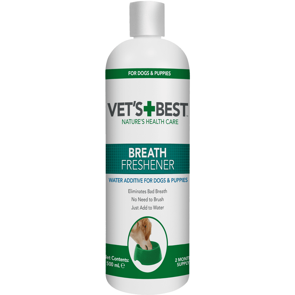 VET'S BEST Osveživač daha za pse Breath Freshener, 500 ml