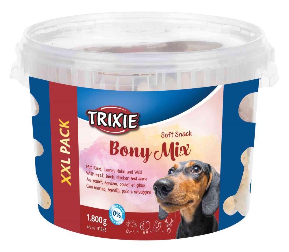 TRIXIE Poslastice za pse Soft Snack Bony Mix, 1.8 kg