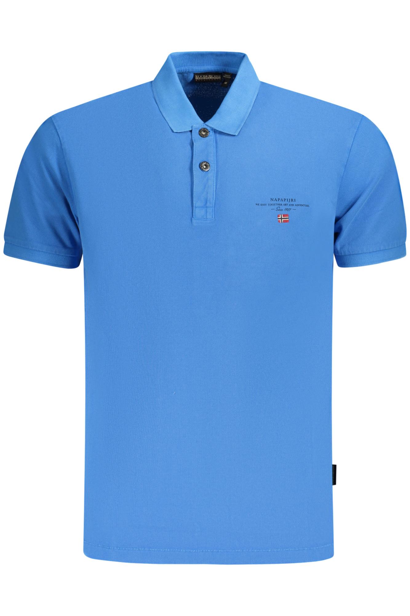 NAPAPIJRI Muška polo majica NP0A4GDLELBASSS4_BLB2W, Plava