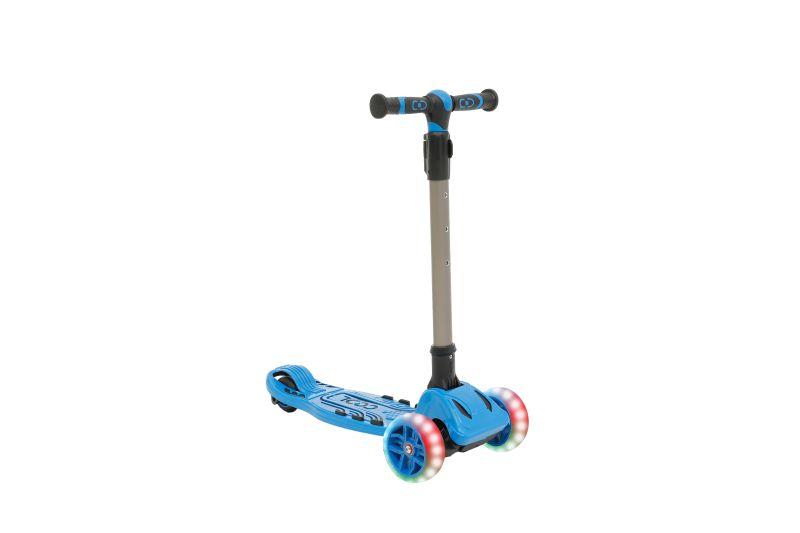 Cool Wheels Sklopivi trotinet za decu svetleći Maxi Twist, Plavi